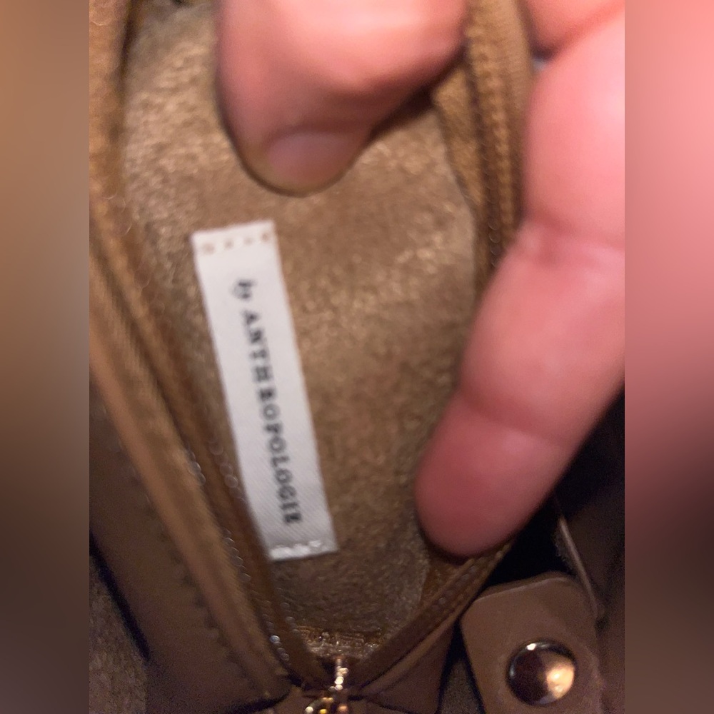 Anthropologie the hollace mini edition Tan Leather Women's Bag - Picture 9 of 11